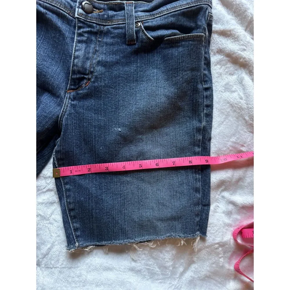 Vintage Y2K Joe's Jeans Womens 30 Denim Cutoff Bermuda Shorts Jorts Made USA